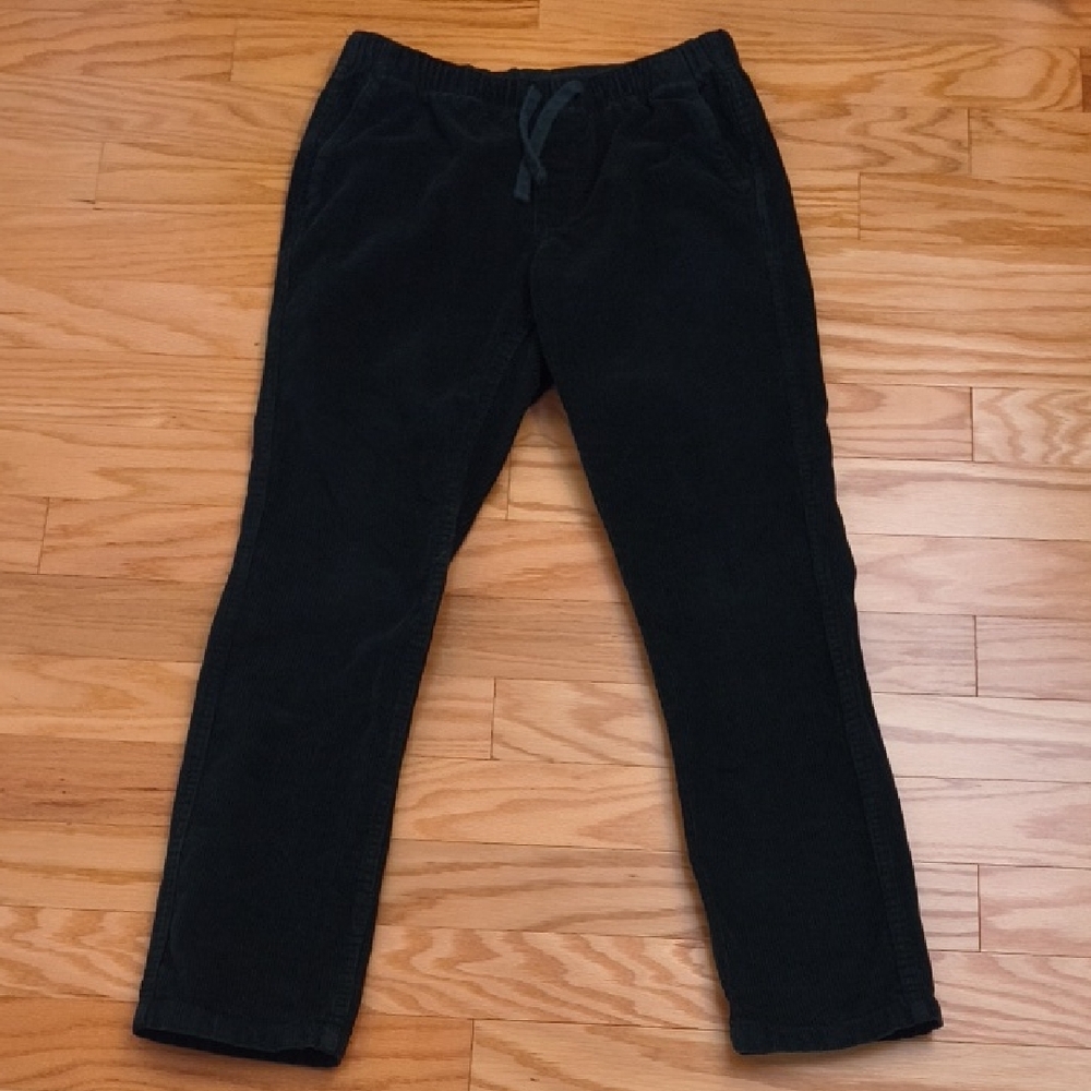 Old Navy Dark Green Drawstring Corduroy Pants Men's Size S Straight GU